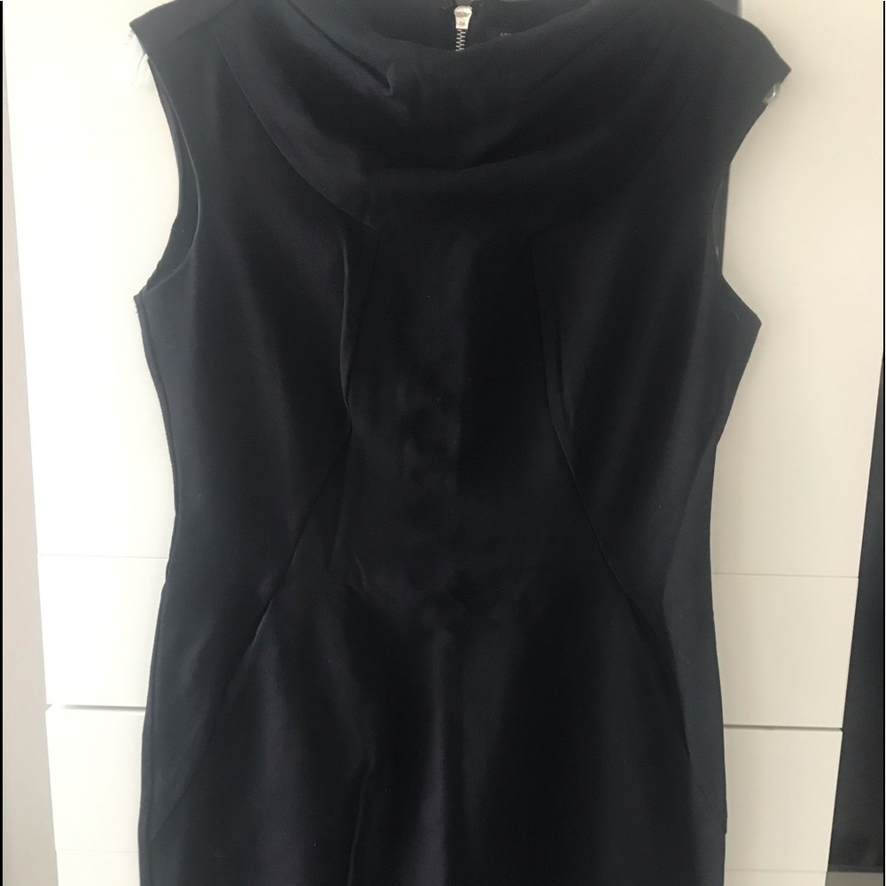 Black AnnTaylor knit business dress